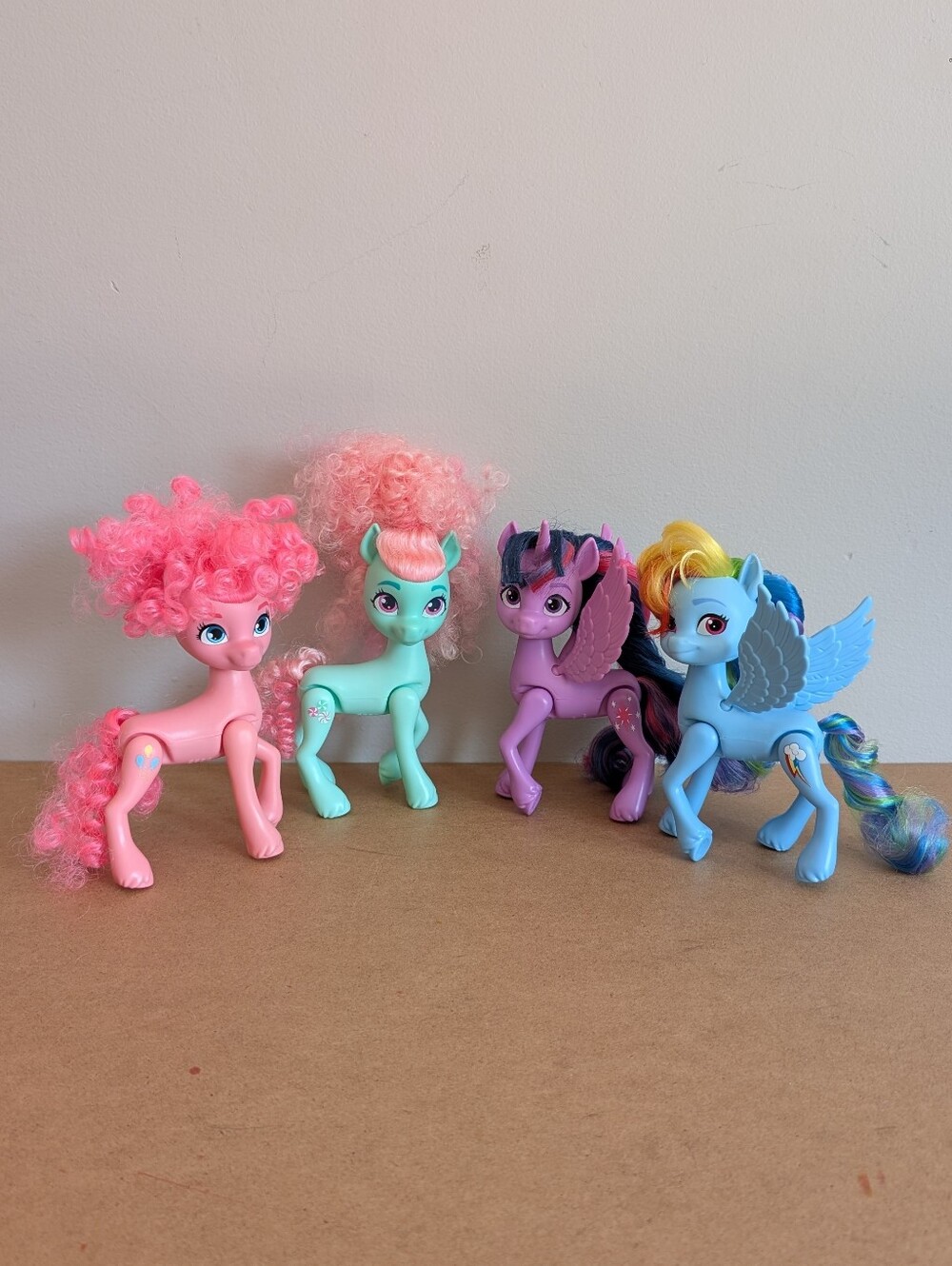 My Little Pony Rainbow Celebration Ponies, 2023 Hasbro MLP Action Figure Dolls